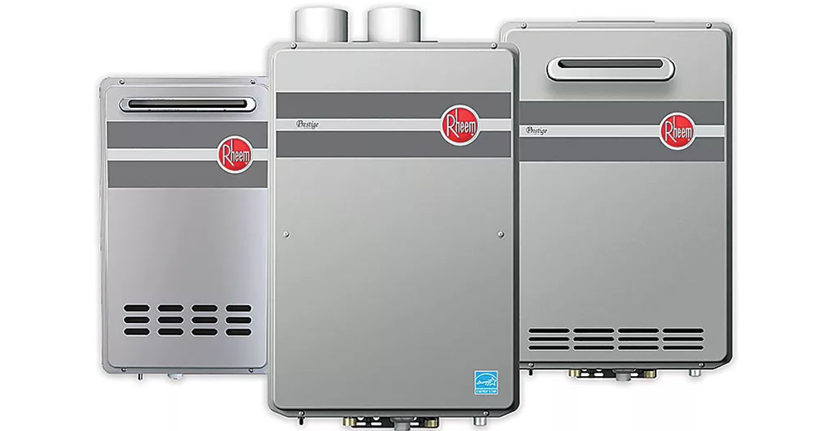 Rheem Tankless Water Heater Installation Burbank CA